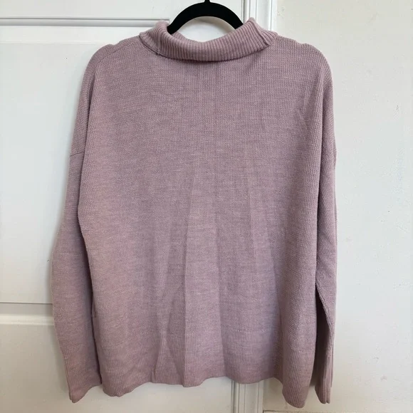 Eileen Fisher Wool Turtleneck Sweater - Picture 5 of 7